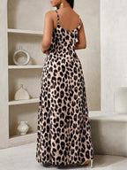 SHEIN Lady Leopard Print Women Maxi Dresses Women Lady Boho Backless Women Ladies Baggy Maxi Dress Women Dresses Loose Strapless Birthday&Event Dresses /Holiday Dresses Vacation Outfits Women Boho/Bohemia/Boho Women's Clothing Halter Top African Woman Clothing Women Dresses Summer Tropical Dresses For Women New Arrivals Women Dress Beach Dress Easter Dresses / Easter Dress Women / Easter Outfit Women Summer Dresses For Women