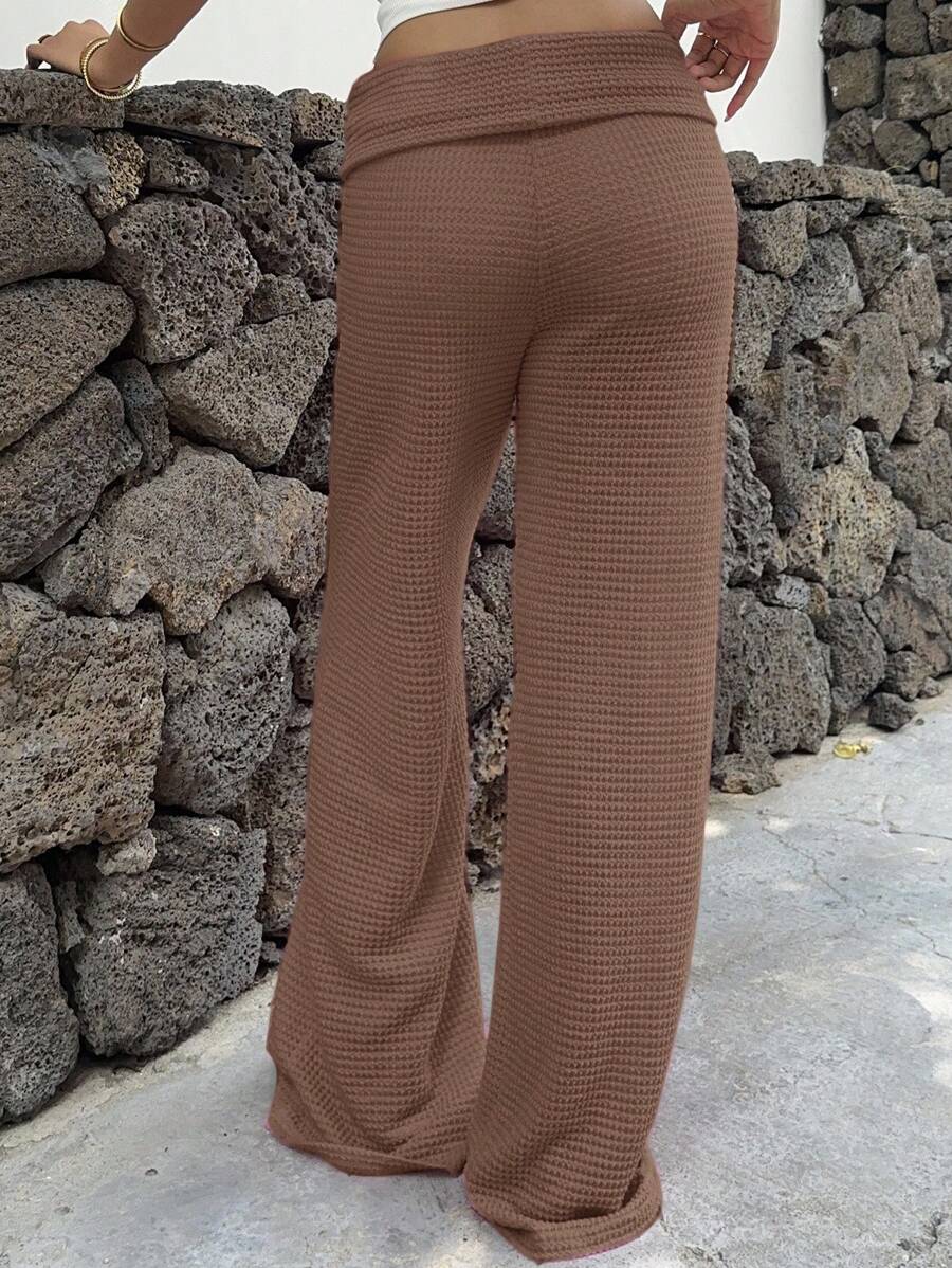 CovetEZ Women's Striped Straight Leg Loose Casual Versatile Pants Women Wide Leg Pants