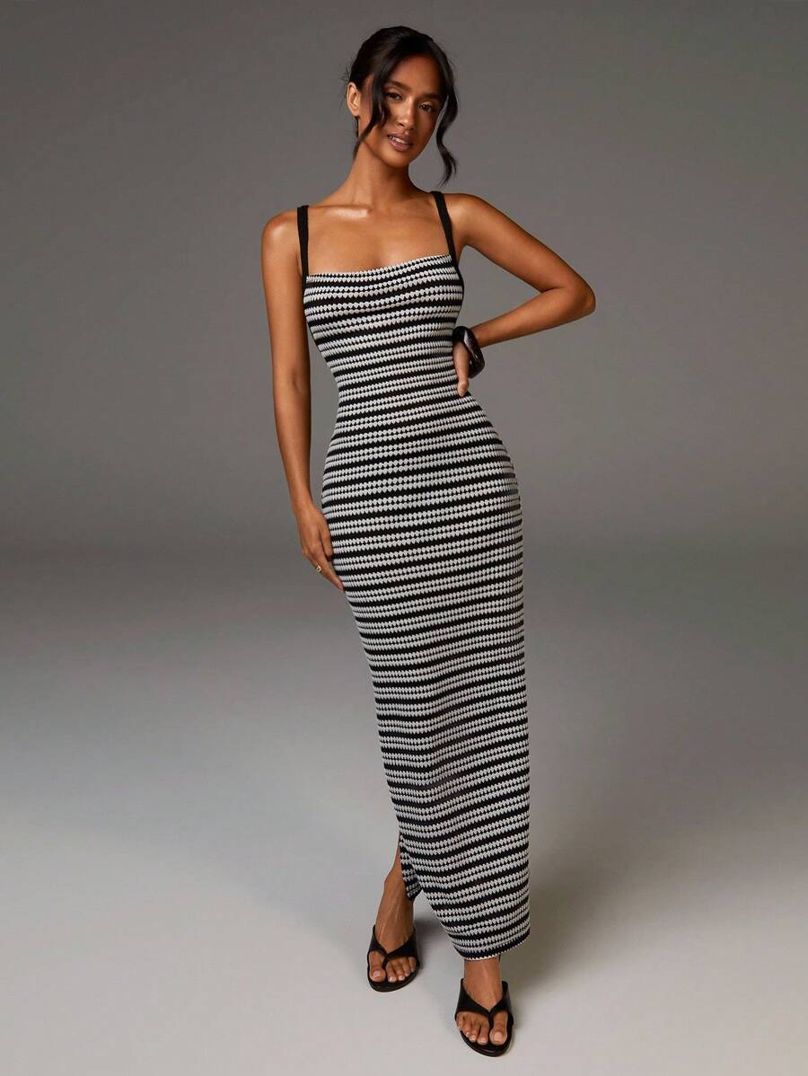 Athîral Women's Fashion Vacation Casual Spaghetti Strap Dress
