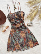 Soleia Concert Outfit Women Milkmaid Dress Women Rave Outfits Easter Graduation Dress Summer Outfits For Women Summer Easter Dress Women Vacation Outfits Women  Women Mini Spaghetti Strap Dress, Fashionable For Summer,Summer Dresses For Women