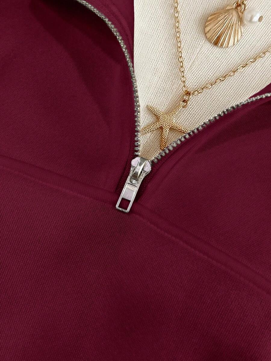 Lalippa Women's Loose Split Zip-Up Hoodie,Graduation,Teacher,Back To School Pullover Fall