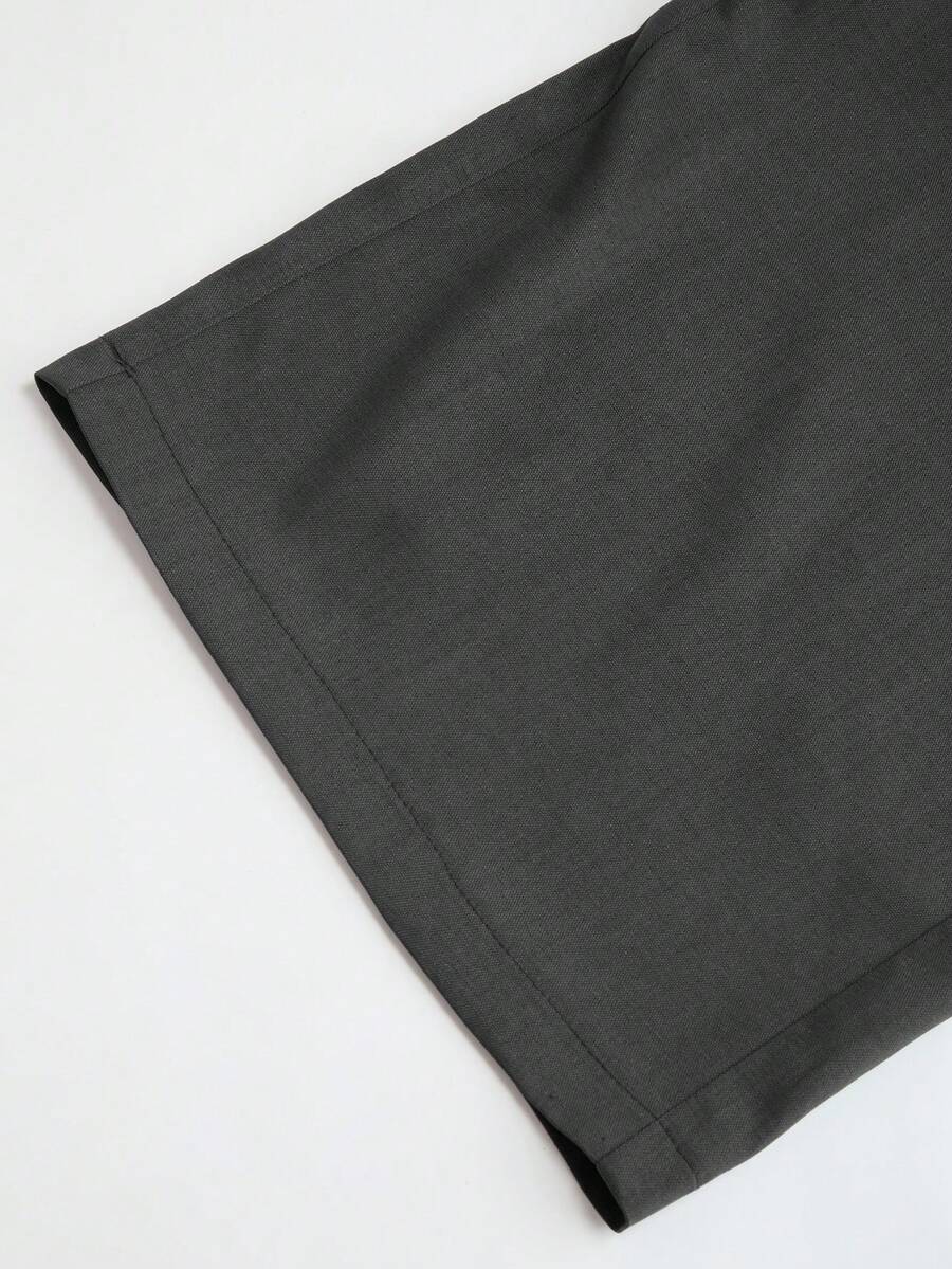 Vela Rue Minimalist Design Jumpsuit Pants, Hook & Zipper Closure, Thin Solid Green Straight Leg Trousers, Flattering Wide Leg, Fashionable All Season