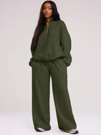 MUSERA Quarter Zip Oversized Sweatshirt Casual, Airport Graduation, Back To School, Teacher, Winter Carnival Vacation
