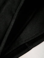 Sweetra Vintage Italian Style Maillard Color Pleated Bodycon Skirt, Sexy & Alluring For Autumn/Winter