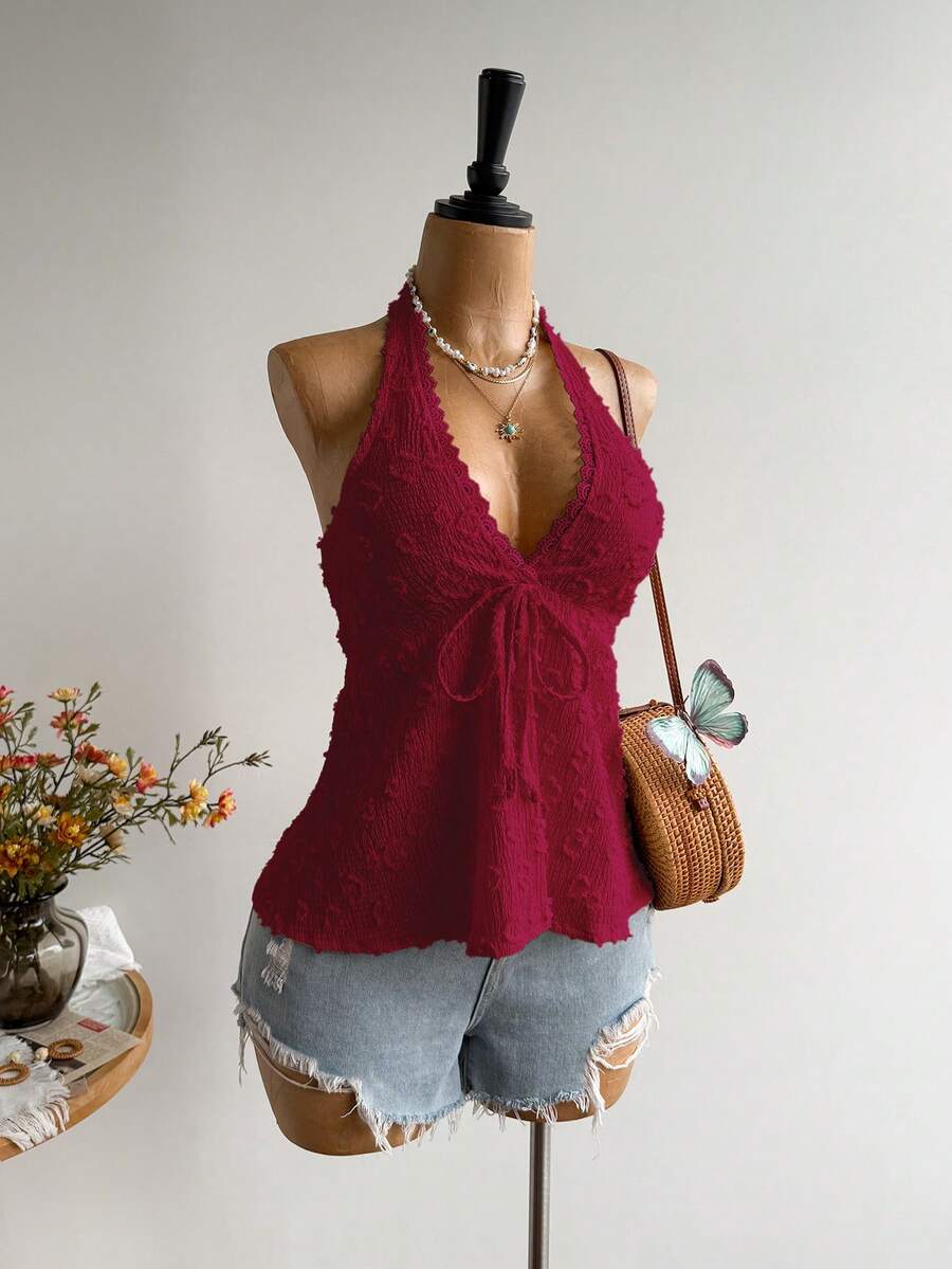 Rusttydustty Women's Backless Casual Vacation Bohemian Style Beach, Suitable For Valentine's Day, New Year, Party, Easter, Hawaiian Music Festival, Tropical Holiday