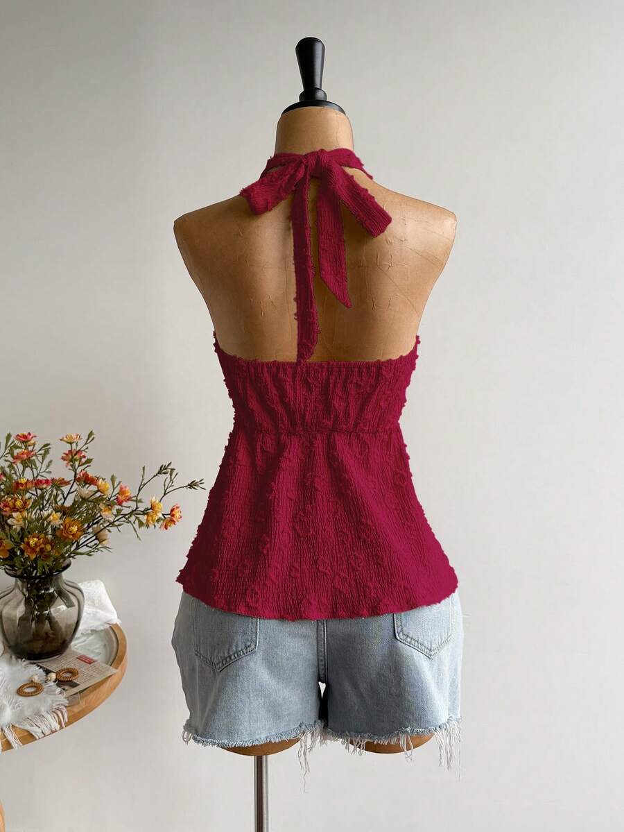 Rusttydustty Women's Backless Casual Vacation Bohemian Style Beach, Suitable For Valentine's Day, New Year, Party, Easter, Hawaiian Music Festival, Tropical Holiday