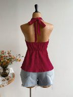 Rusttydustty Women's Backless Casual Vacation Bohemian Style Beach, Suitable For Valentine's Day, New Year, Party, Easter, Hawaiian Music Festival, Tropical Holiday