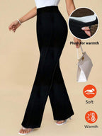 SHEIN Clasi Summer Elegant Women's Plaid Printed Elastic Knitted Pants, Suitable For Various Occasions, Suitable For Summer Vacation, Elegant Travel, And Daily Commuting Business Casual Woman