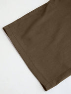 Vela Rue Minimalist Design Jumpsuit Pants, Hook & Zipper Closure, Thin Solid Green Straight Leg Trousers, Flattering Wide Leg, Fashionable All Season