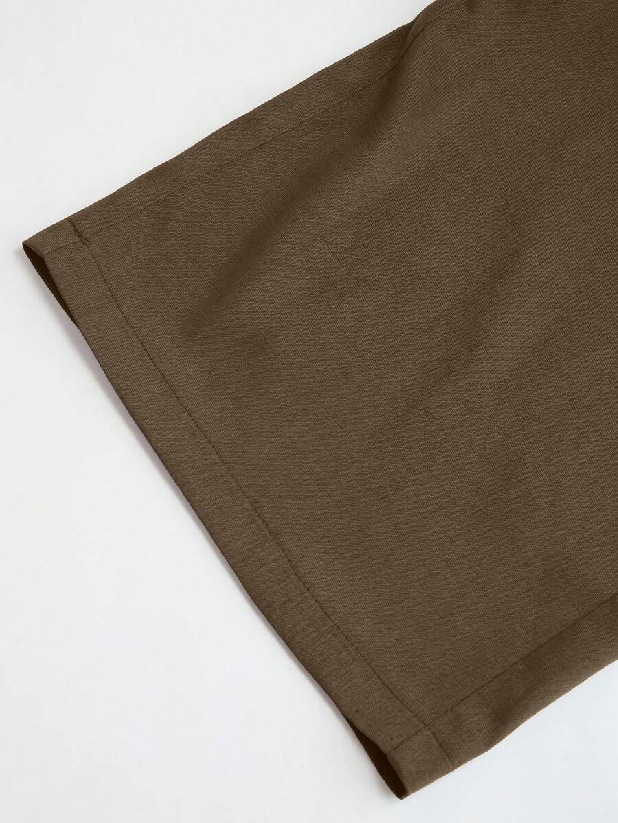 Vela Rue Minimalist Design Jumpsuit Pants, Hook & Zipper Closure, Thin Solid Green Straight Leg Trousers, Flattering Wide Leg, Fashionable All Season