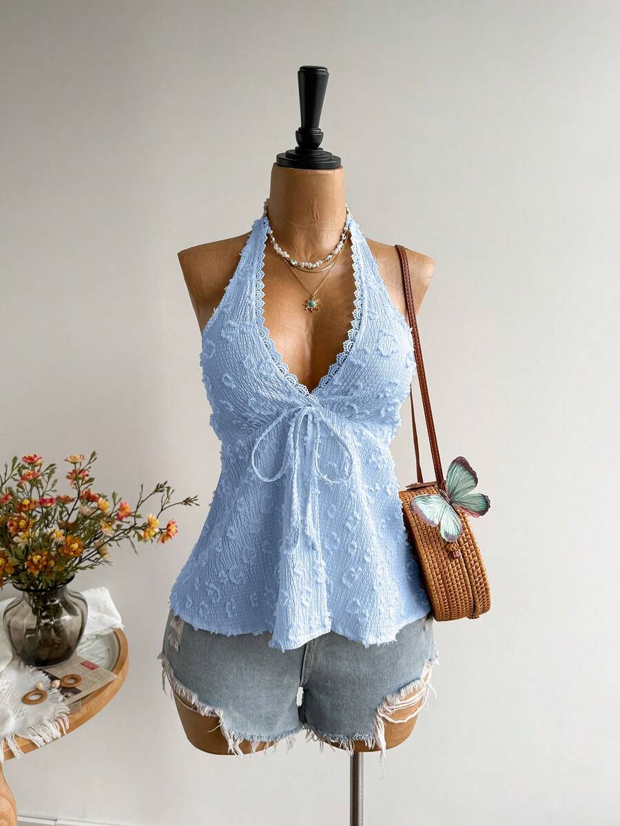 Rusttydustty Women's Backless Casual Vacation Bohemian Style Beach, Suitable For Valentine's Day, New Year, Party, Easter, Hawaiian Music Festival, Tropical Holiday
