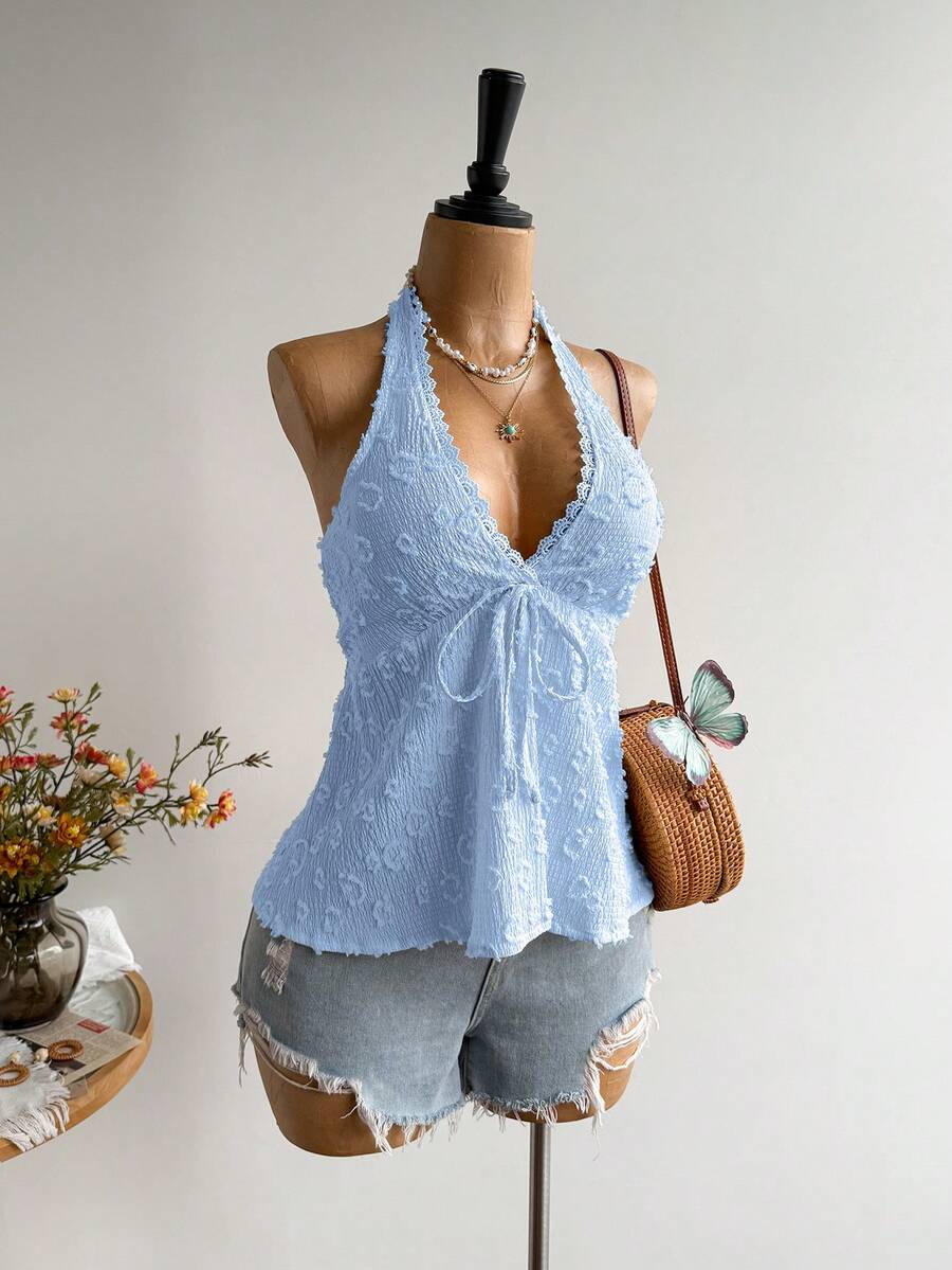 Rusttydustty Women's Backless Casual Vacation Bohemian Style Beach, Suitable For Valentine's Day, New Year, Party, Easter, Hawaiian Music Festival, Tropical Holiday