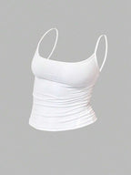 Zyxie Women's Casual Versatile Solid Color Slim Fit Camisole