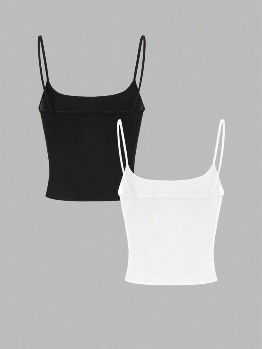 Zyxie Women's Casual Versatile Solid Color Slim Fit Camisole