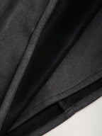 Sweetra Vintage Italian Style Maillard Color Pleated Bodycon Skirt, Sexy & Alluring For Autumn/Winter