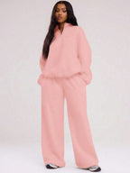 MUSERA Quarter Zip Oversized Sweatshirt Casual, Airport Graduation, Back To School, Teacher, Winter Carnival Vacation