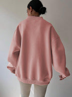 INAWLY Women's Spring And Autumn Loose Fit Casual Pullover With V-Neck And Dropped Shoulders,Ladies Spring/Fall Casual Long Sleeve V Neck Loose Regular Mint Green Drop Shoulder Pullovers Women Hoodies,Long Sleeve Tops Graduation,Back To School Outfits,Graduation,Teacher Outfits For Women,Back To School