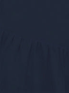 Elegant Vintage French Style Long Sleeve A-Line Dress, Pleated Collar Waist Cinched Casual Midi Length Dress For Women