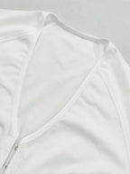 Women's Casual Raglan Sleeve Hooked Long Sleeve Top, Fashionable V-Neck Long Sleeve Knit Blouse, Regular Length, Medium Stretch, Raglan Sleeve, Suitable For Christmas, Thanksgiving, Valentine's Day