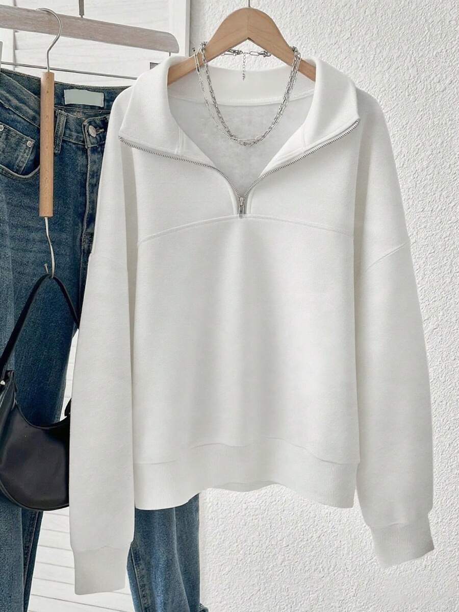 Lalippa Women's Loose Split Zip-Up Hoodie,Graduation,Teacher,Back To School Pullover Fall