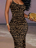 Slaydiva 2025/Summer Outfits For Women/Fall Women Clothes/Summer Dresses For Women/Elegant Dresses For Women/Wedding Guest Dress Women/Vacation Outfits Woman/Going Out/Classy Outfits For Women/Floral Graphic Casual Minimalist Sleeveless Dress Chic Dress
