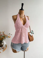 Rusttydustty Women's Backless Casual Vacation Bohemian Style Beach, Suitable For Valentine's Day, New Year, Party, Easter, Hawaiian Music Festival, Tropical Holiday