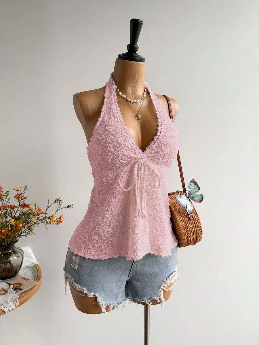 Rusttydustty Women's Backless Casual Vacation Bohemian Style Beach, Suitable For Valentine's Day, New Year, Party, Easter, Hawaiian Music Festival, Tropical Holiday