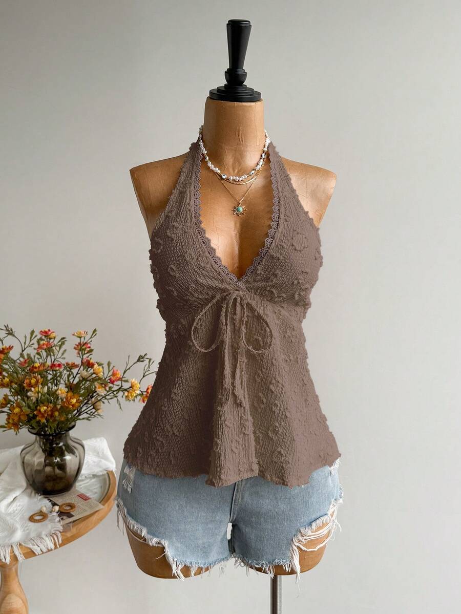 Rusttydustty Women's Backless Casual Vacation Bohemian Style Beach, Suitable For Valentine's Day, New Year, Party, Easter, Hawaiian Music Festival, Tropical Holiday