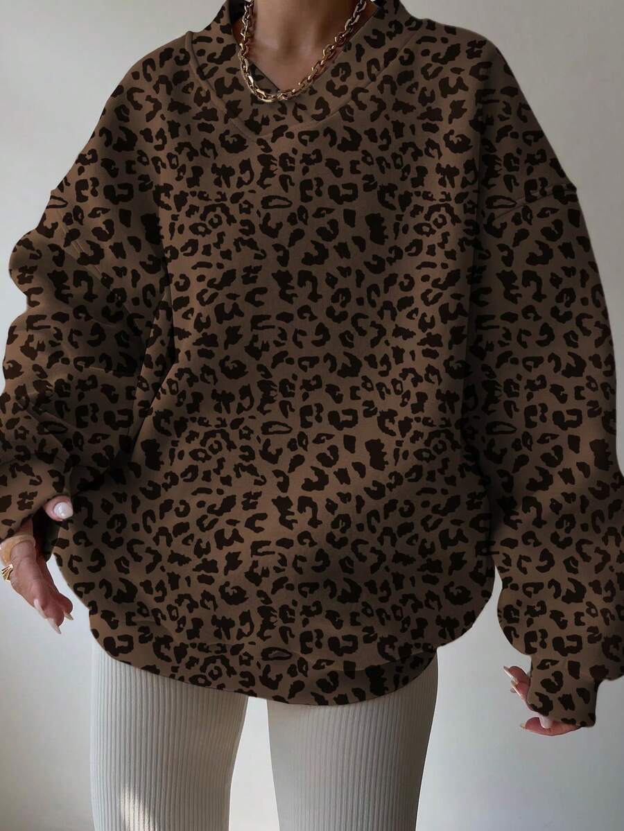 INAWLY Women's Spring And Autumn Loose Fit Casual Pullover With V-Neck And Dropped Shoulders,Ladies Spring/Fall Casual Long Sleeve V Neck Loose Regular Mint Green Drop Shoulder Pullovers Women Hoodies,Long Sleeve Tops Graduation,Back To School Outfits,Graduation,Teacher Outfits For Women,Back To School