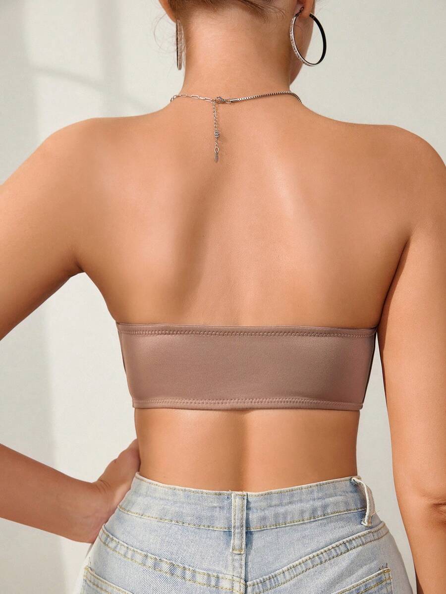 Snug Zone Women Front Closure Single Layer Wireless Bra (1pc)