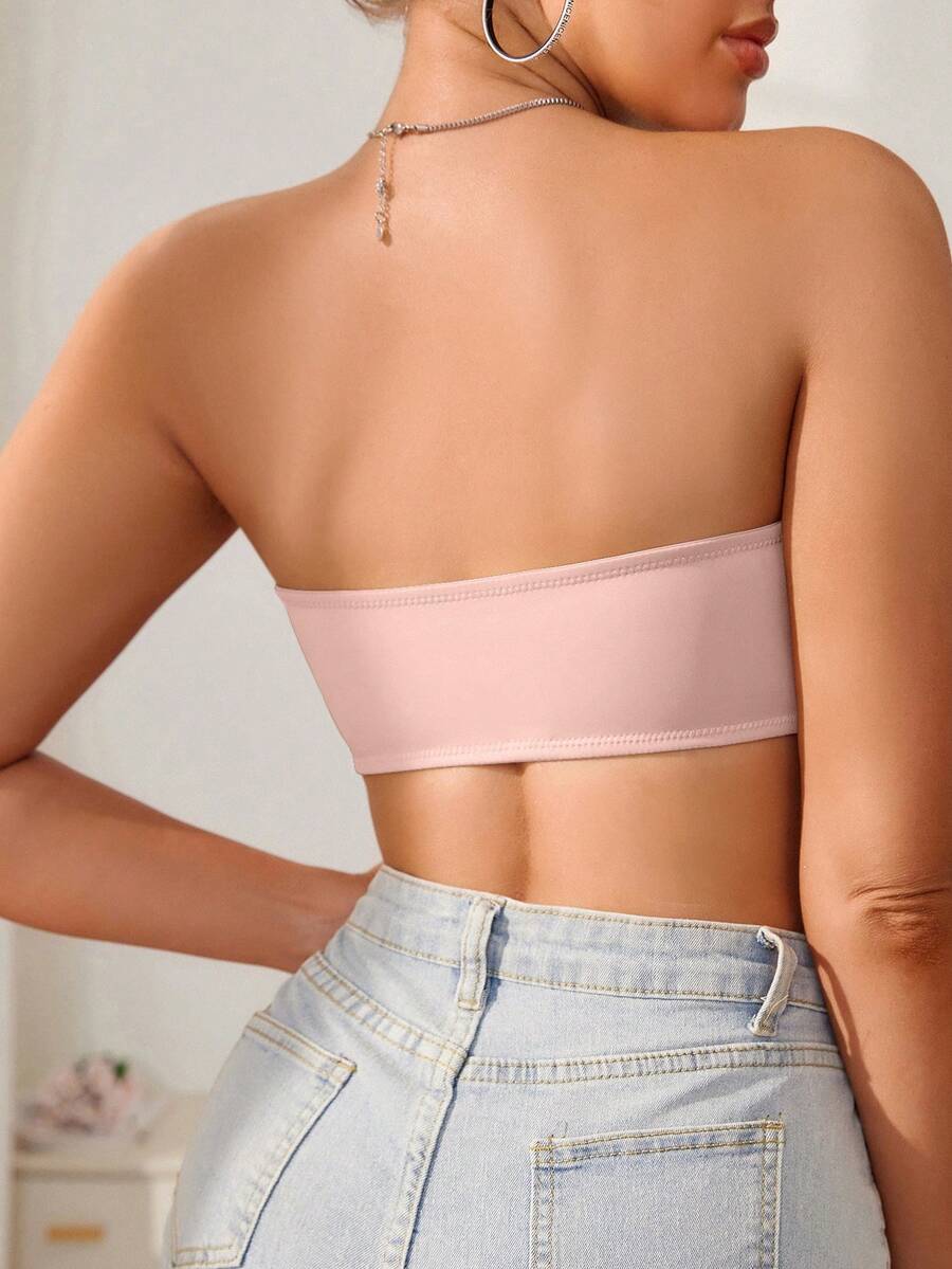 Snug Zone Women Front Closure Single Layer Wireless Bra (1pc)