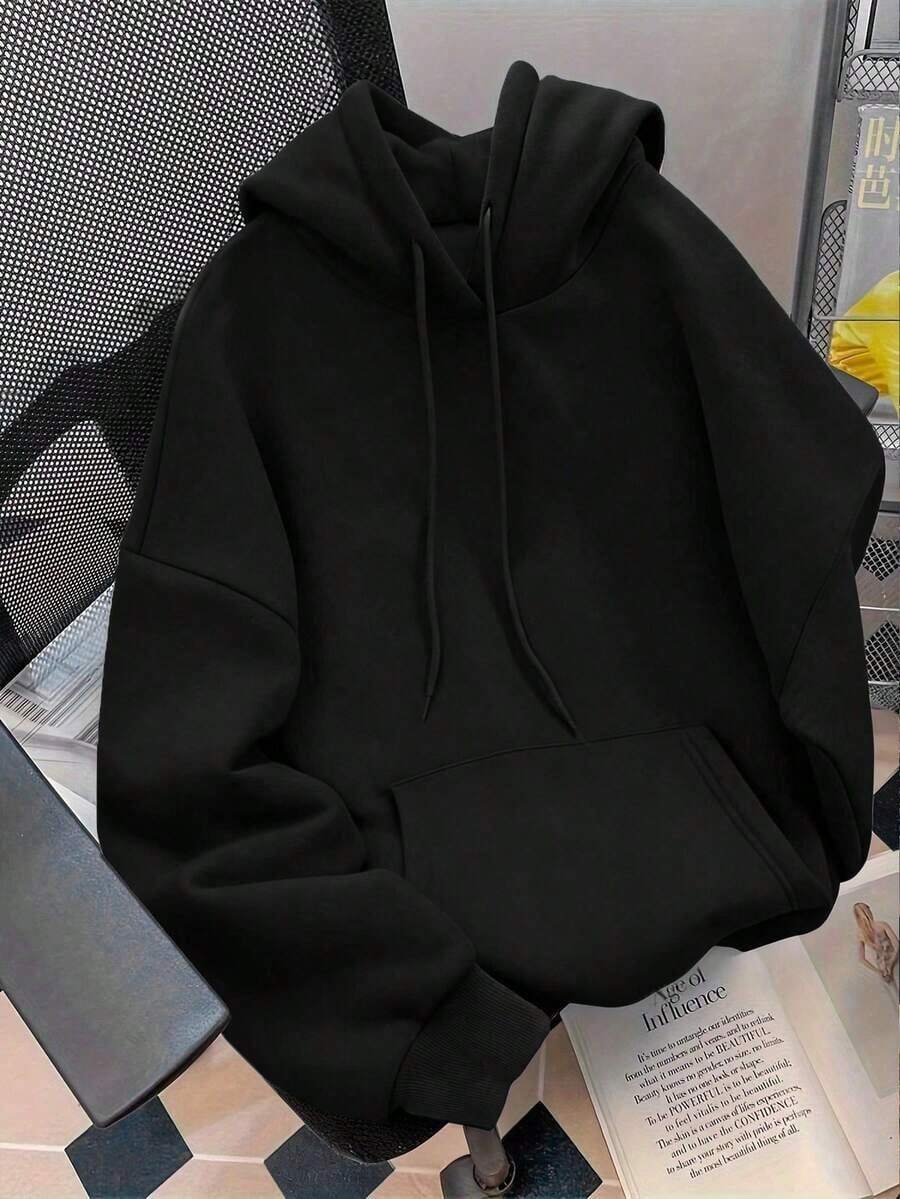 Women's Relaxed Fit Solid Blend Hoodies Lightweight Comfy Daily Home & Weekend Wear