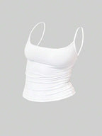 Zyxie Women's Casual Versatile Solid Color Slim Fit Camisole