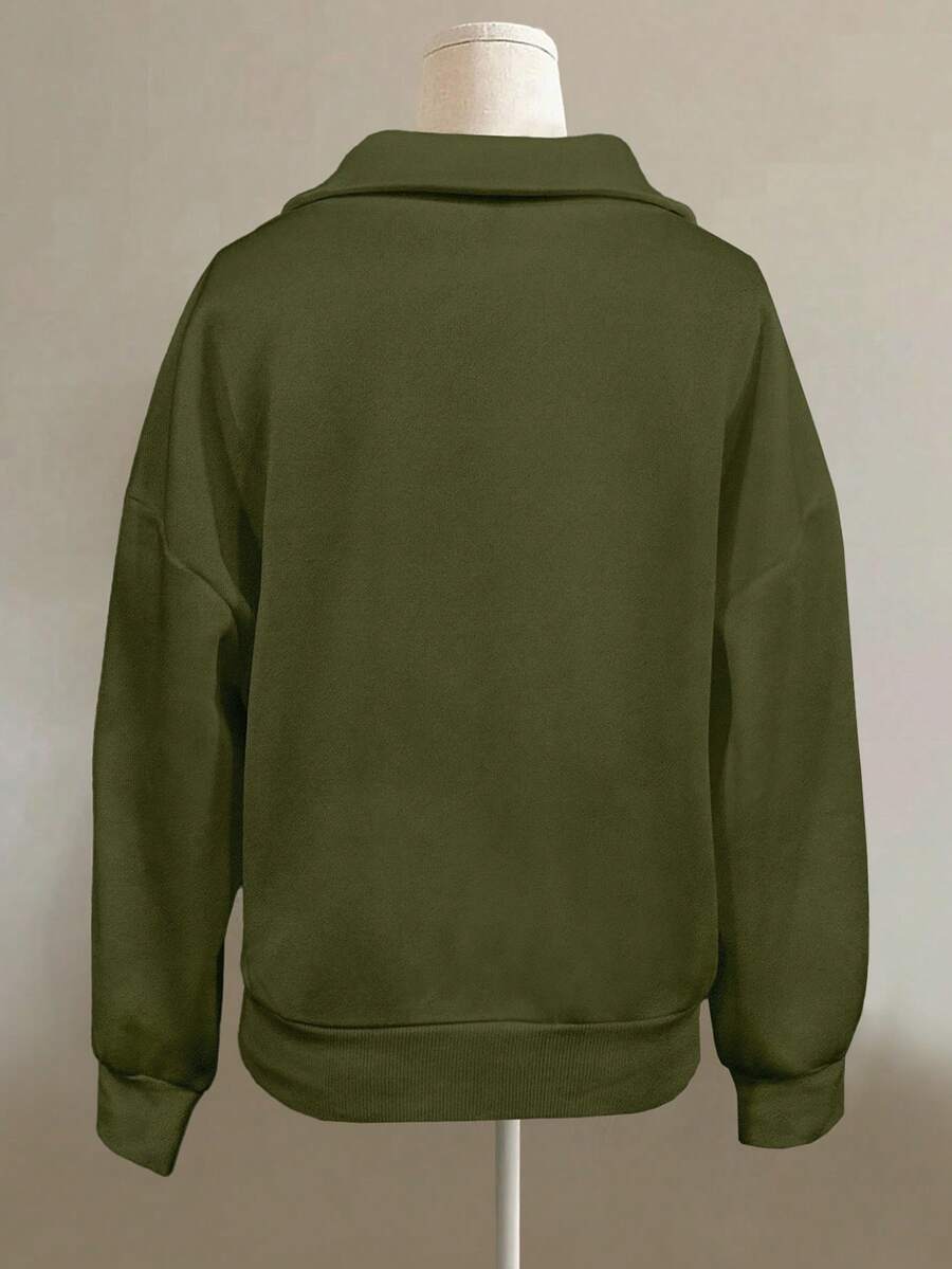 Lalippa Women's Loose Split Zip-Up Hoodie,Graduation,Teacher,Back To School Pullover Fall