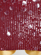 BamGleam Sequin Mini Bodycon Skirt For Holiday Party Clothes
