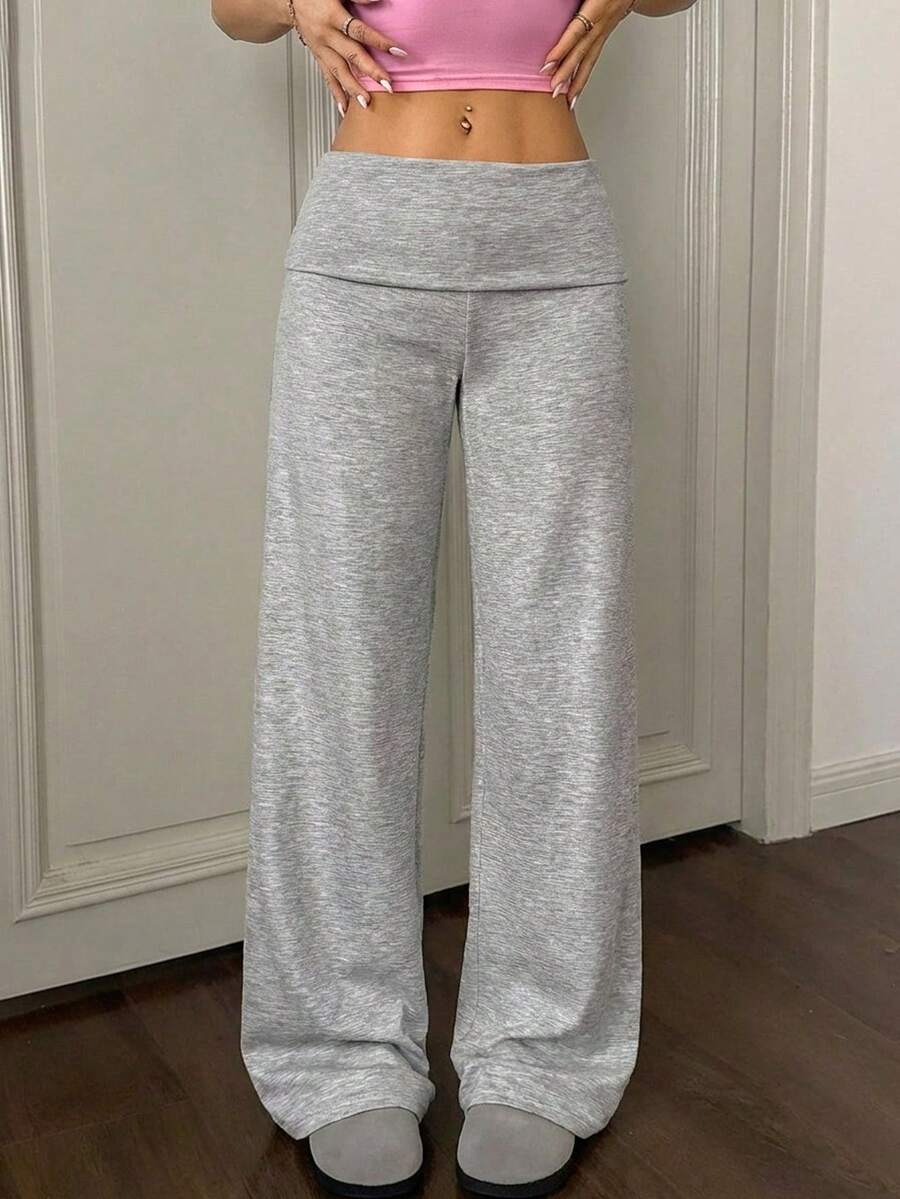 CovetEZ Women's Striped Straight Leg Loose Casual Versatile Pants Women Wide Leg Pants