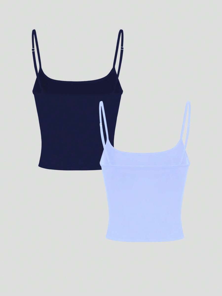 Zyxie Women's Casual Versatile Solid Color Slim Fit Camisole