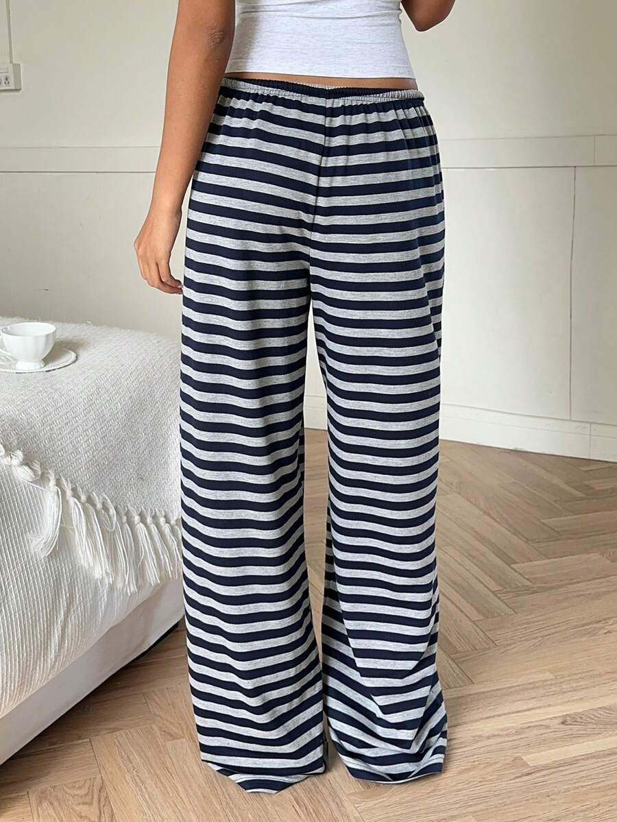 CovetEZ Women's Casual Loose Solid Color Drawstring Waist Sweatpants Wide Leg Sweatpants Graduation,Back To School Outfits,Graduation,Teacher Outfits For Women,Back To School