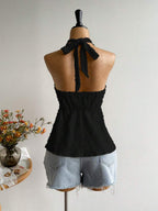 Rusttydustty Women's Backless Casual Vacation Bohemian Style Beach, Suitable For Valentine's Day, New Year, Party, Easter, Hawaiian Music Festival, Tropical Holiday