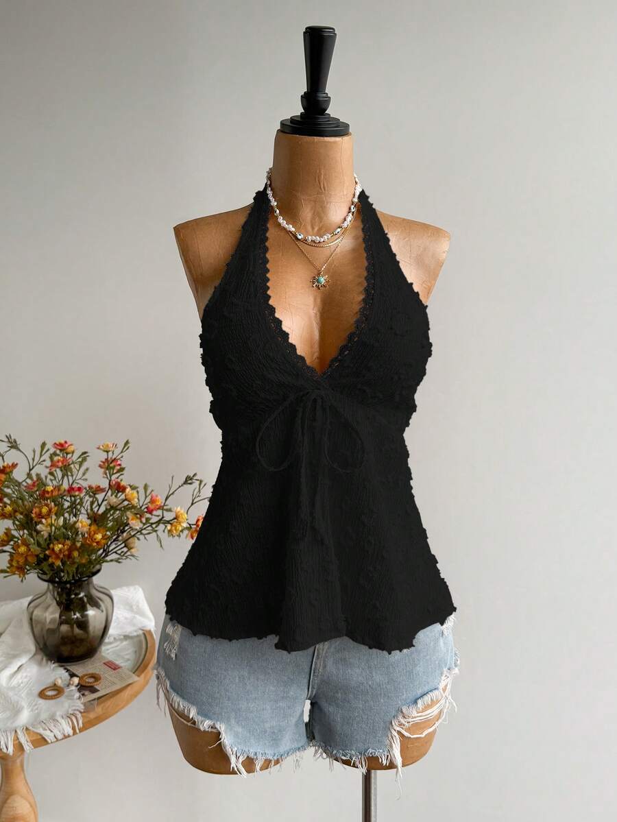 Rusttydustty Women's Backless Casual Vacation Bohemian Style Beach, Suitable For Valentine's Day, New Year, Party, Easter, Hawaiian Music Festival, Tropical Holiday