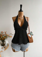 Rusttydustty Women's Backless Casual Vacation Bohemian Style Beach, Suitable For Valentine's Day, New Year, Party, Easter, Hawaiian Music Festival, Tropical Holiday