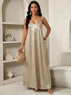 SHEIN Lady Leopard Print Women Maxi Dresses Women Lady Boho Backless Women Ladies Baggy Maxi Dress Women Dresses Loose Strapless Birthday&Event Dresses /Holiday Dresses Vacation Outfits Women Boho/Bohemia/Boho Women's Clothing Halter Top African Woman Clothing Women Dresses Summer Tropical Dresses For Women New Arrivals Women Dress Beach Dress Easter Dresses / Easter Dress Women / Easter Outfit Women Summer Dresses For Women