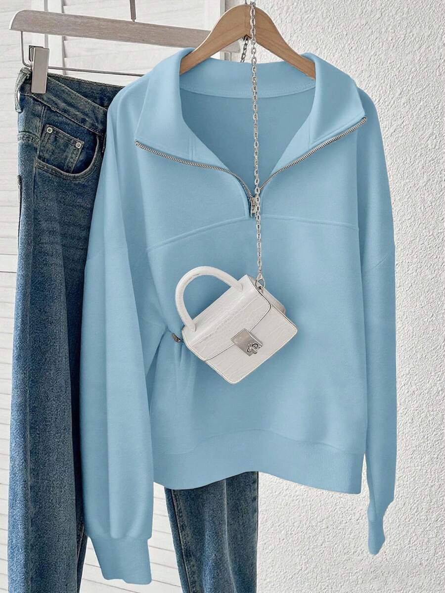 Lalippa Women's Loose Split Zip-Up Hoodie,Graduation,Teacher,Back To School Pullover Fall