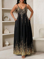 SHEIN Lady Leopard Print Women Maxi Dresses Women Lady Boho Backless Women Ladies Baggy Maxi Dress Women Dresses Loose Strapless Birthday&Event Dresses /Holiday Dresses Vacation Outfits Women Boho/Bohemia/Boho Women's Clothing Halter Top African Woman Clothing Women Dresses Summer Tropical Dresses For Women New Arrivals Women Dress Beach Dress Easter Dresses / Easter Dress Women / Easter Outfit Women Summer Dresses For Women