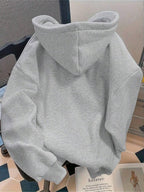 Women's Relaxed Fit Solid Blend Hoodies Lightweight Comfy Daily Home & Weekend Wear