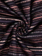 Women's Sleeveless Striped Print Turtleneck Top
