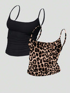 Zyxie Women's Casual Versatile Solid Color Slim Fit Camisole