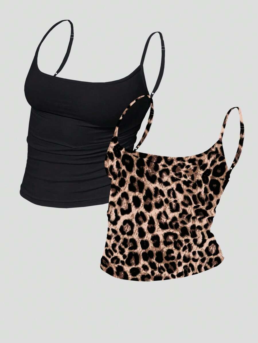 Zyxie Women's Casual Versatile Solid Color Slim Fit Camisole