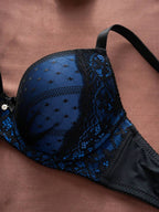 1pc Sexy Lace Minimalist Lift-Up Small Bust Underwire Bra For Women Lingerie