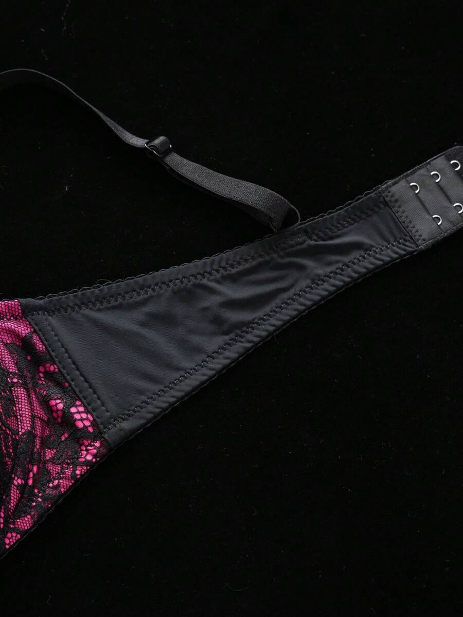 1pc Sexy Lace Minimalist Lift-Up Small Bust Underwire Bra For Women Lingerie